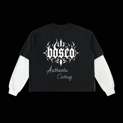 BlankDesignsCo Authentic Layered Tee