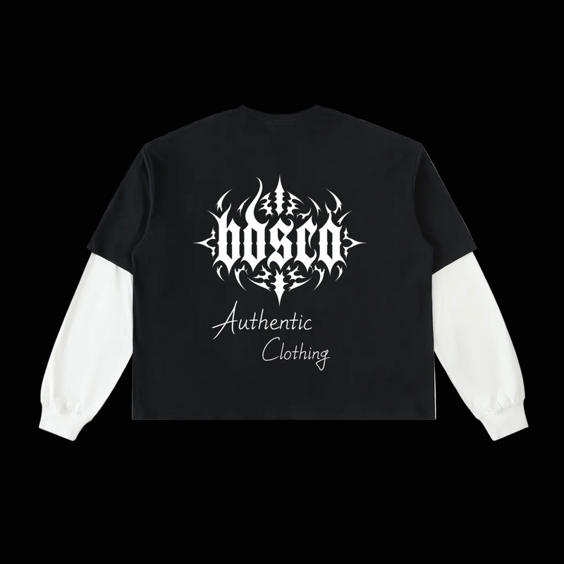 BlankDesignsCo Authentic Layered Tee