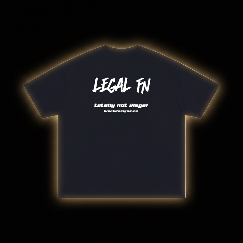 BlankDesignsCo Legal Fn Tee