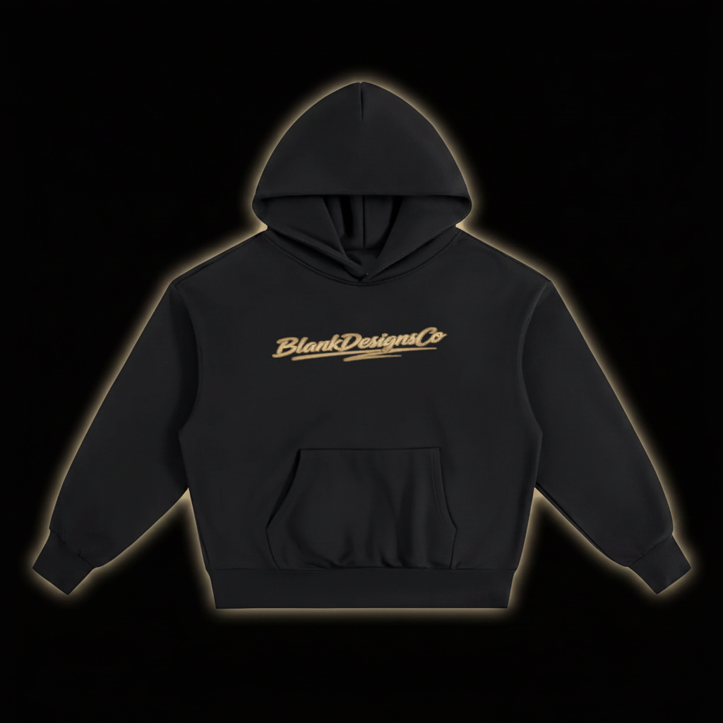 BlankDesignsCo "Midnight Collection" heavyweight hoodie