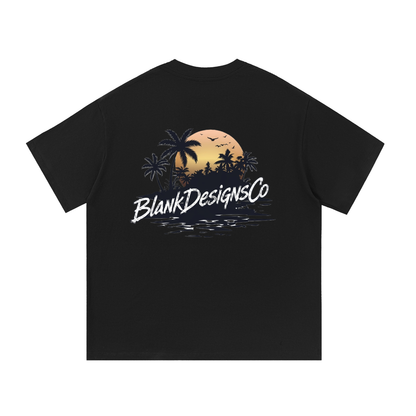 BlankDesignsCo Sunset style Tee